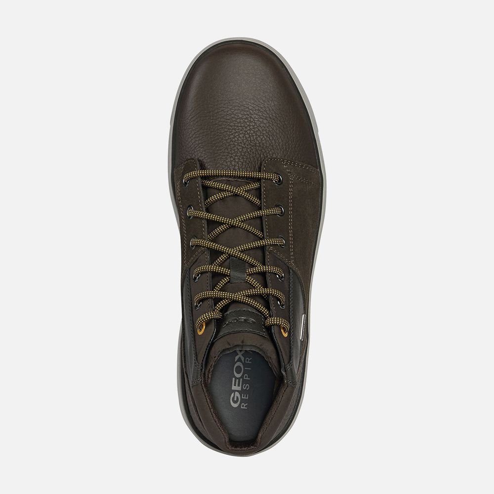 Geox Erkek Bot Koyu Kahverengi - Cervino Abx - FPB-751083